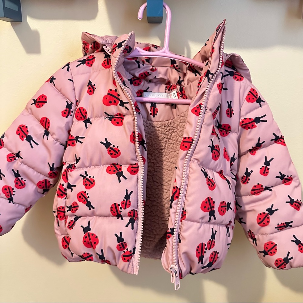 Toddler Stella McCartney Puffer Coat Size 18 Months